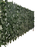 Artificial Ivy Leaf Hedging 3M x 1M Roll (Fake Ivy Roll) - Top-Down View