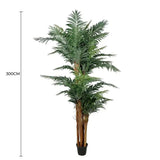 Large Tropical Palm Tree (Amazingly Real) 300cm - Front View