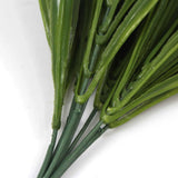 White Tipped Grass Stem UV Resistant 35cm - 45-Degree Angle