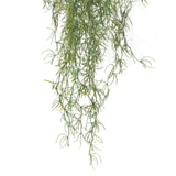Artificial Air Plant Spanish Moss UV Resistant 100cm - Top-Down View