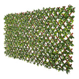 Premium Jasmine Artificial Hedge Extendable Trellis / Screen 2 Meter By 1 Meter UV Resistant (PVC)