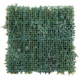 Luxury Country Fern Recycled Vertical Garden / Green Wall UV Resistant Sample - 45-Degree Angle