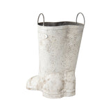 Distressed Gumboots Planter 31cm - Front View