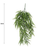 UV Resistant Dense Hanging Fern 90cm - Front View
