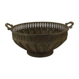 Large Baroque Bowl w Handles 46cm