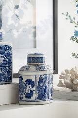 Emperor Ceramic Jar 21cm - Front View