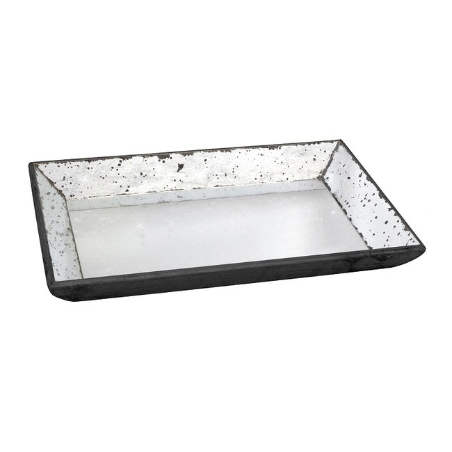 Antique Mirror Rectangular Tray 51cm