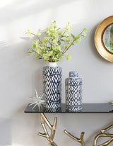 Carlyle Lidded Jar 45cm - Side View