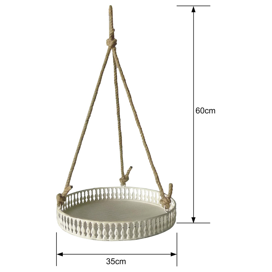 Martinique Round Hanging Planter 60cm