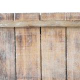 Hand-Carved Anchor Plaque Wall Art 40x60cm - Top-Down View