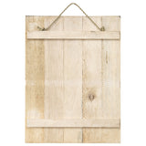 Handcrafted Monochrome Bless Our Nest Wall Art 30x2cm - Top-Down View