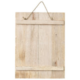 Handcrafted Monochrome Dream Catcher Wall Art 30x2cm - Top-Down View