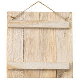 Handcrafted Karma Wall Art 20x20cm - Top-Down View