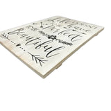 Life Beautiful Wall Art 30cm - Side View