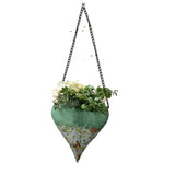 Natures Art Summer Garden Hanging Heart Planter 62cm - Side View