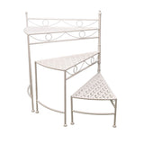 Riviera 3 Tier Fold Out Shelf Stand 36cm - Front View