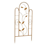 Birds Garden Stake / Climbing Plant Trellis 100cm - Side View