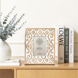 Handcrafted 4x6in 'Symmetry' Photoframe 25cm - Side View