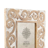 Handcrafted 5x7in 'Bold' Photoframe 29cm - Side View