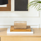 Handcrafted Carved Mandala Box 14cm - Side View