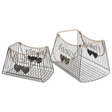 Set 2 Nested Tropea 'Family' Baskets 45x30cm