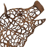 Jolly Pig Metal Wall Art 49cm - 45-Degree Angle