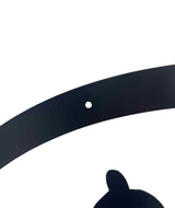 Laser Cut Yin & Yang Buddha Wall Art 60cm - Side View