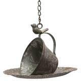 Hanging Cup Saucer Bird Feeder 57cm