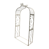 Riviera Garden Archway Arbor 215cm - Top-Down View