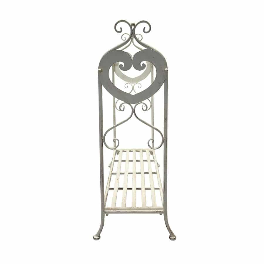Large Fleur Towel Stand w Shelf 96cm