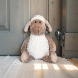 Fluffy Sheep Door Stopper 25cm - Front View