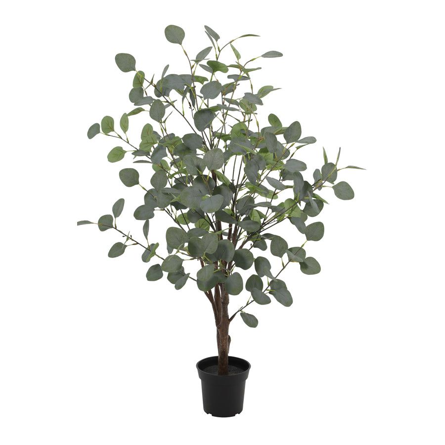 Potted Artificial Eucalyptus Gum Tree 100cm