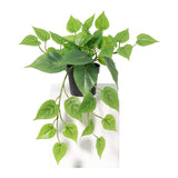 Potted Artificial Hanging Pothos 38cm - Side View