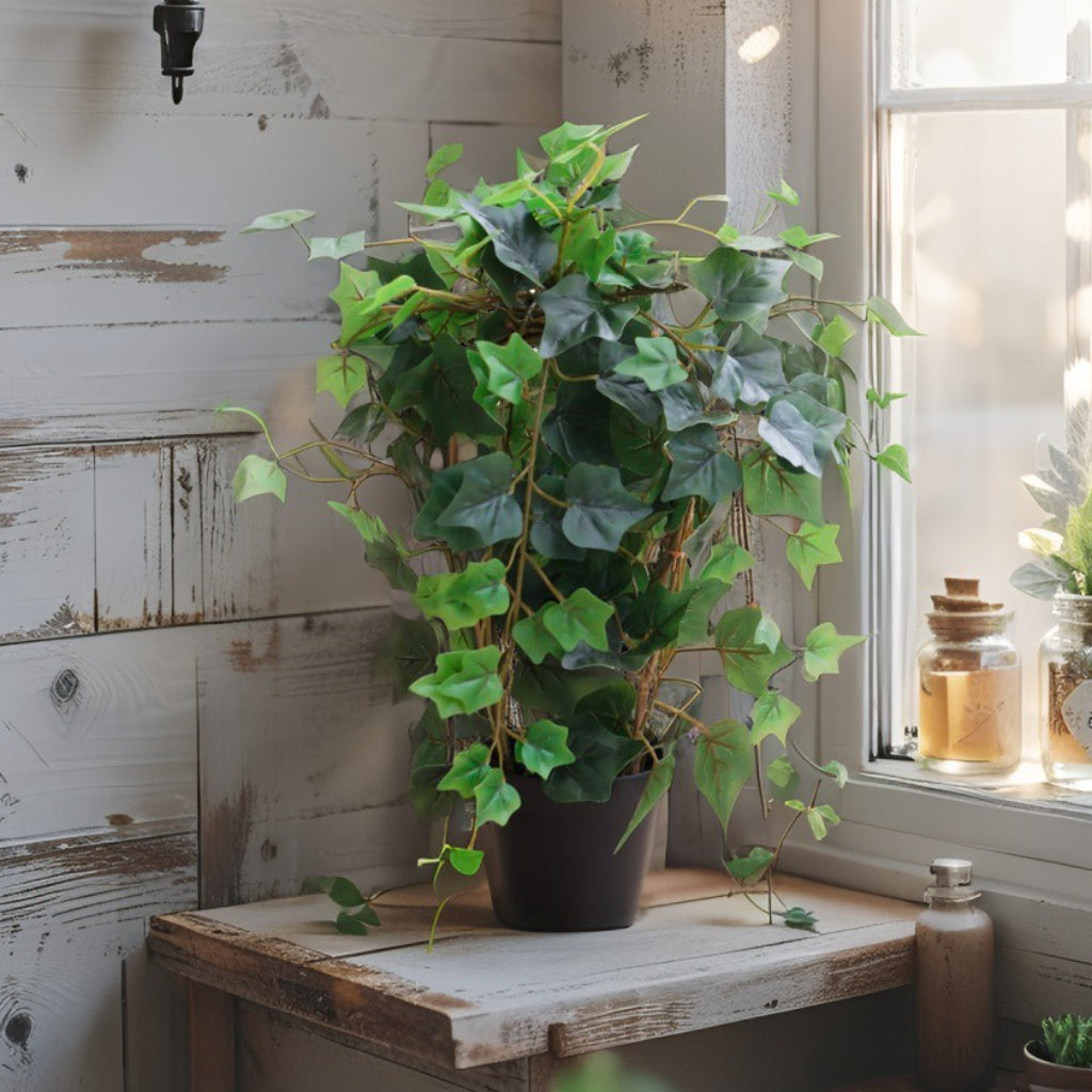 Potted Artificial Ivy Plant 43cm