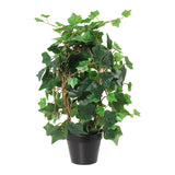 Potted Artificial Ivy Plant 43cm - Side View