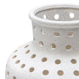 Decorative Centrepiece / Dried Flower Vase 25cm - Top-Down View