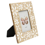 Flowers Design Photo Frame '5x7in' 29cm - Front View