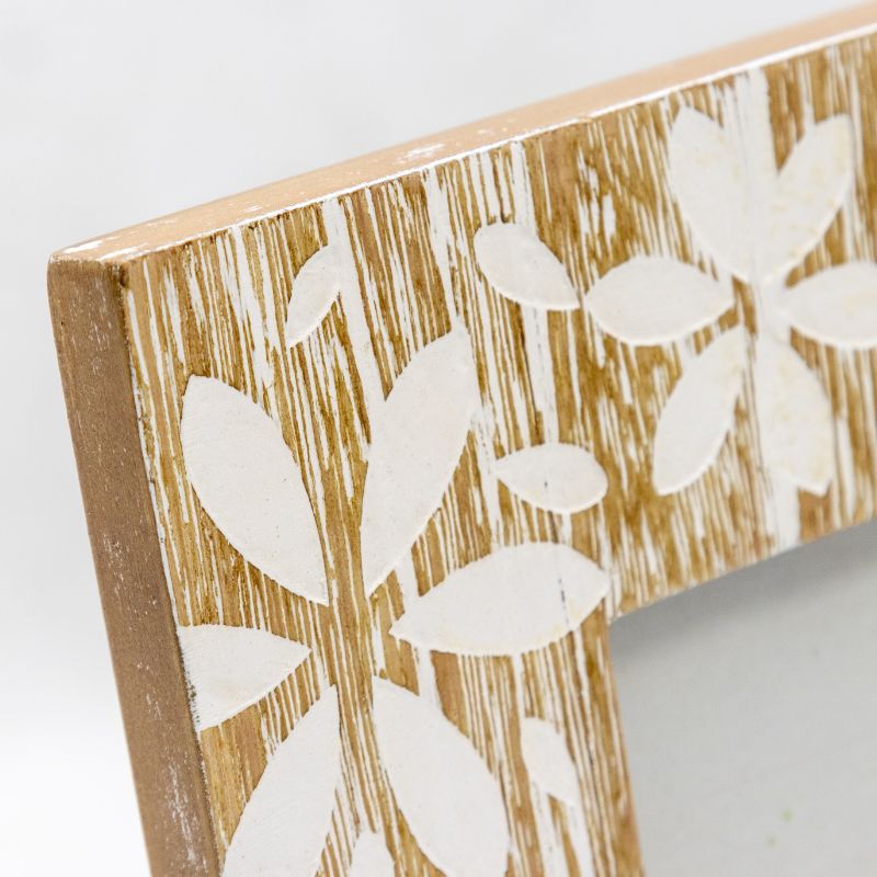 Flowers Design Photo Frame '4x6in' 23cm