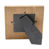 Flowers Design Photo Frame '4x4in' 18cm - Side View