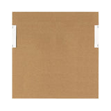 Long Haired Hand-Made Sheep Framed Canvas Wall Art 40cm - Top-Down View