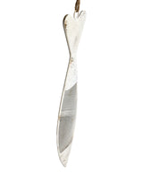 Hanging Fish Wall Decor W Rope 90cm - Front View