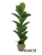 Artificial Decorative Plant in Basket Tree 66cm