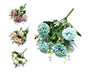 bulk 36 Artificial Chrysanthemun Bunch Assort 31cm