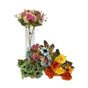 bulk 36 Artificial Rose & Daisy 8 Heads Assorted 28cm