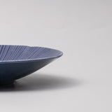 Pasta Bowl 22.5cm Sapphire Glaze - Front View