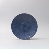 Pasta Bowl 22.5cm Sapphire Glaze - Top-Down View