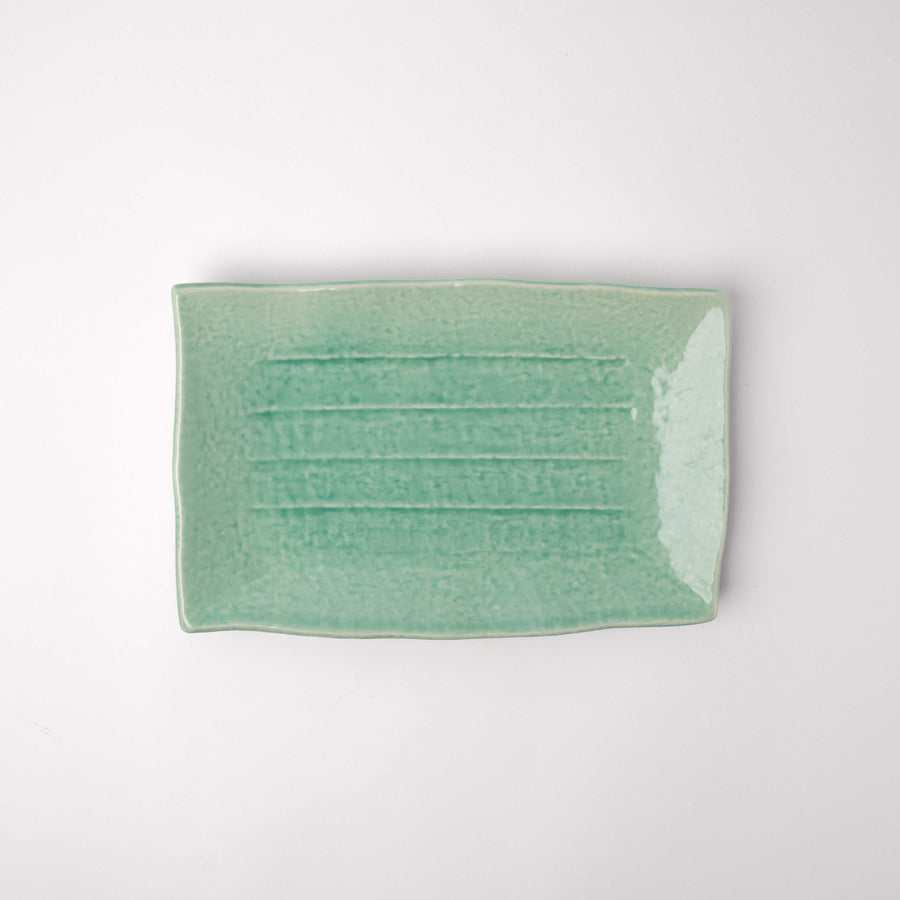 Serving Plate 28.5cm Celadon Glaze