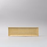 Plate Rectangular Sashimi 33cm Honey Glaze