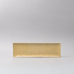 Plate Rectangular Sashimi 33cm Honey Glaze