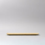 Plate Rectangular Sashimi 33cm Honey Glaze